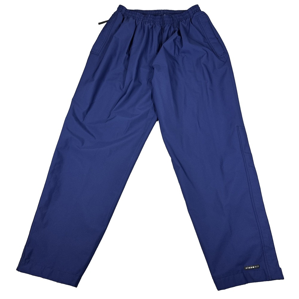 Nike‎ Storm-FIT Golf Vintage Y2K Water Resistant Pants Men's XL Navy S7SID